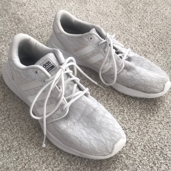 white adidas sneakers